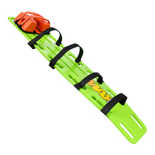 Water Safety Products MAXx Rescue Backboard with Pop-On & Velcro Strap Kit