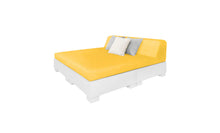 Load image into Gallery viewer, Ledge Lounger Affinity Square Sunbed with Backrest Cushion