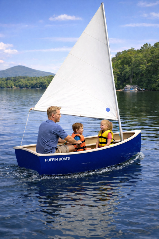 Puffin 860 - Sailing Rowboat