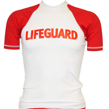 Water Safety Products S/S Chlorine Resistant Lifeguard Rash Guard