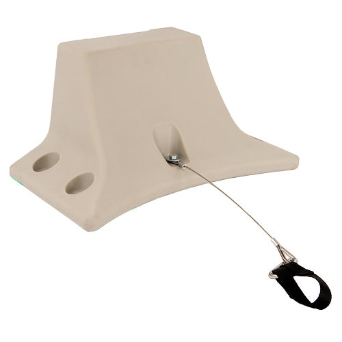 Connect-A-Port PWC Floating Dock Complete Accessories Kit Bow Stop Light Gray