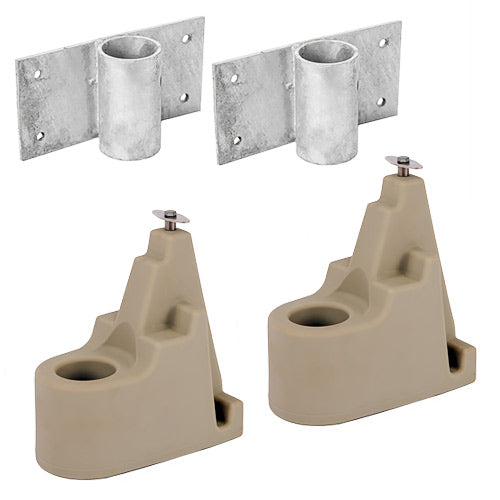 Connect-A-Port PWC Floating Dock Complete Accessories Kit Fixed Dock Hinge tan