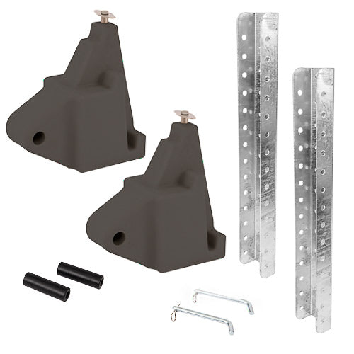 Connect-A-Dock Floating Dock Kit - XL6 and XL5  dark gray