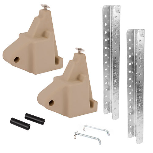Connect-A-Port PWC Floating Dock Complete Accessories Kit Floating Dock Hinge Tan