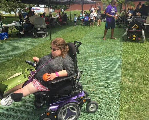 AccessRec GRASSMAT® Rollout Matting System