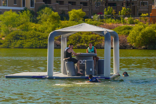 Aquaglide Lakefront OG Lounge Inflatable Island