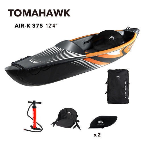 Aqua Marina Tomahawk AIR-K 375 Inflatable 12'4 Canoe
