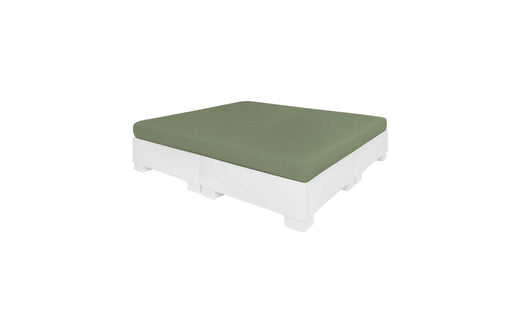 Ledge Affinity Square Sunbed With Flat Cushion