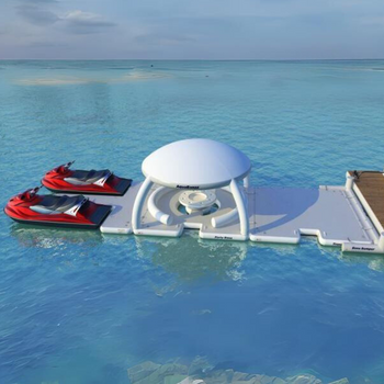 AquaBanas Bosun Inflatable Island Yacht Package