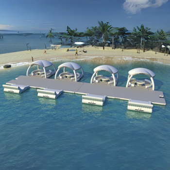 AquaBanas Pasarela Inflatable Island Resort Package