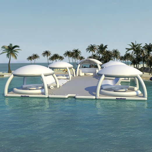AquaBanas The Cove Inflatable Island Resort Package