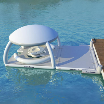 AquaBanas Stew Inflatable Island Yacht Package