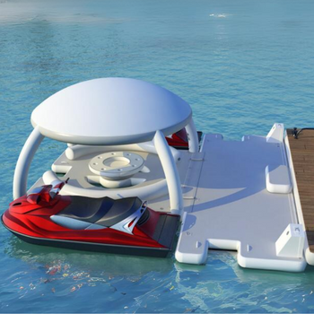 AquaBanas Family Inflatable Island Yacht Package