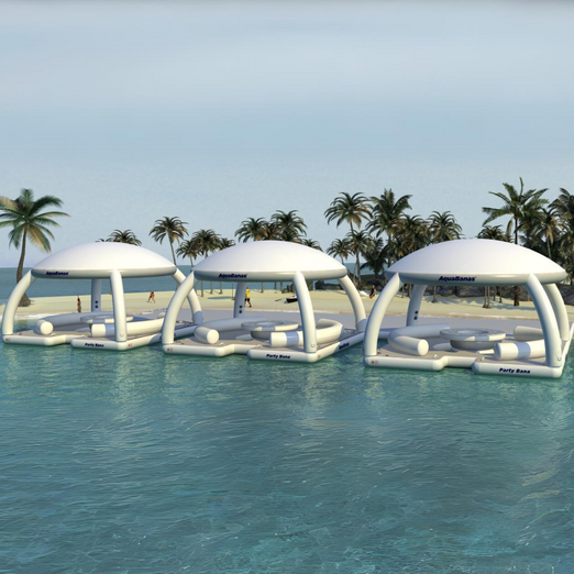 AquaBanas Bayside Inflatable Island Resort Package