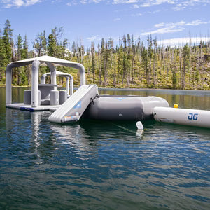 Aquaglide Lakefront Mini Park 1 Inflatable Water Park