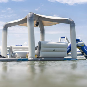 Aquaglide Lakefront Ohana Lounge Inflatable Island