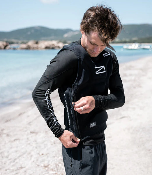 Man wearing the Awake x ION Impact Vest