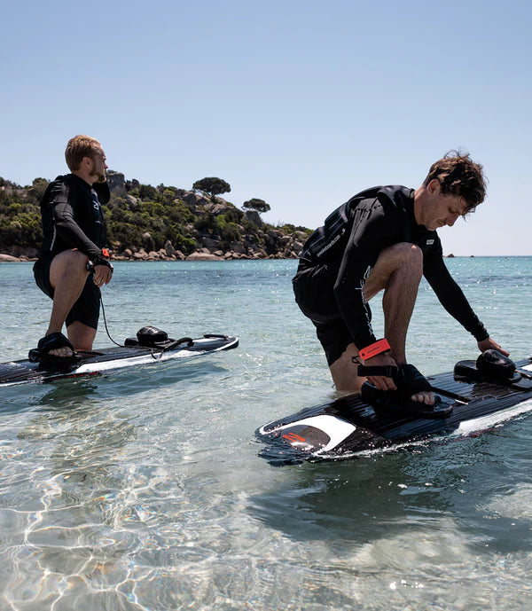 Men wearing the Awake Foot Straps