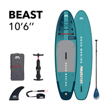 Load image into Gallery viewer, 2023 Aqua Marina Beast 10&#39;6&quot; Inflatable Paddle Board iSUP BT-23BEP