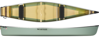 Wenonah Backwater 15' Flex-Core Sports Canoe  - 70 Lbs.