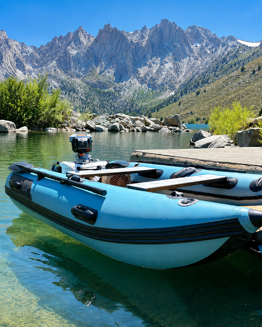 Rover Marine Battle Cat Self-Bailing Inflatable Catamaran