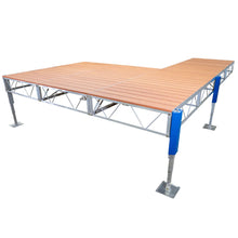 Load image into Gallery viewer, Patriot Docks Double Patio Stationary Jack Dock