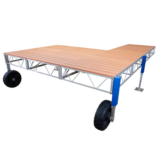Patriot Docks Double Patio Rolling Jack Docks