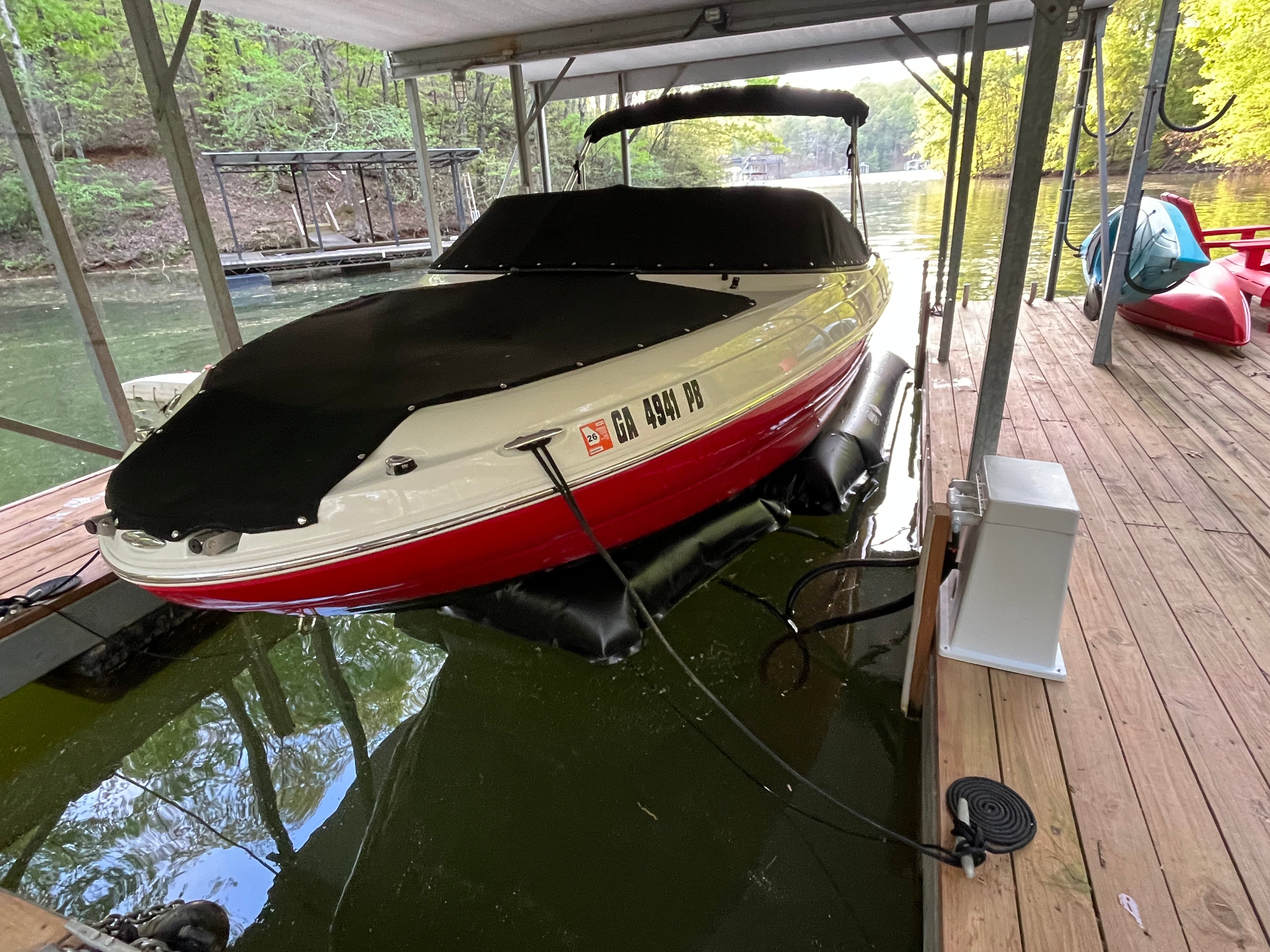Air-Dock Inflatable Boat Lift