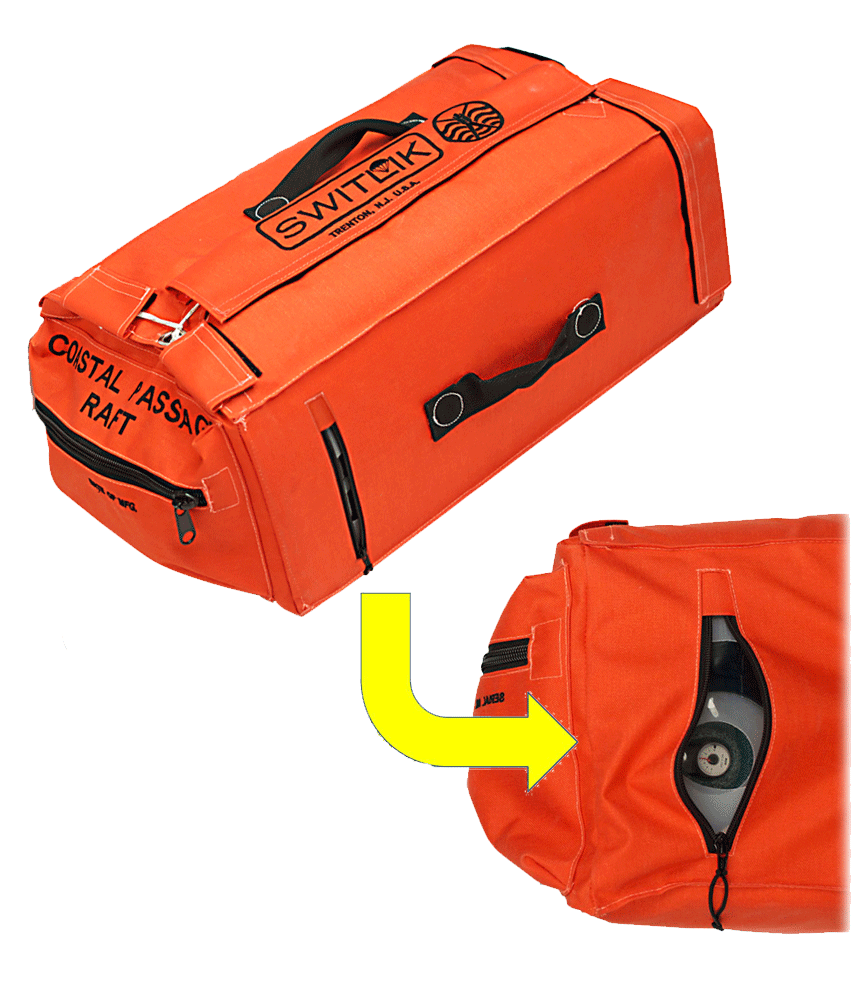 Switlik Type II Coastal Passage Raft with Part 91 Kit 