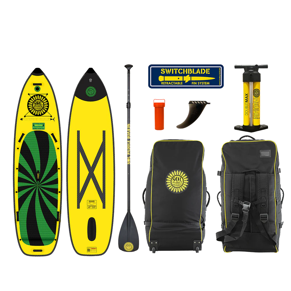 SOL Paddle Boards SOLsumo Carbon GalaXy 11’4” Inflatable SUP