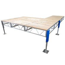 Load image into Gallery viewer, Patriot Docks Double Patio Stationary Jack Dock