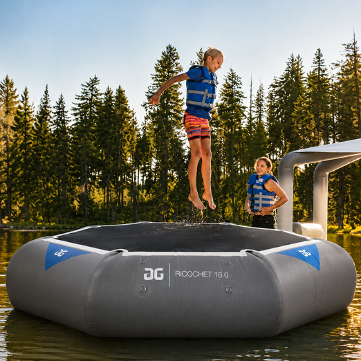 Aquaglide Lakefront Ricochet 16' Bouncer