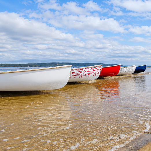 Puffin 1060 Rowboat 10.6 ft – Fiberglass Dinghy 4 Person