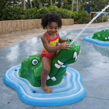 Rain Drop Products Crocodile Steve OMNIPOD Water Feature