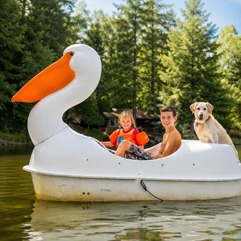 Adventure Glass Pelican Pedal Boat 2 Person Classic