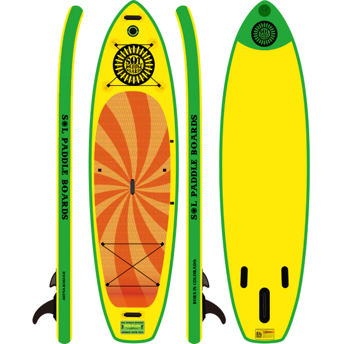 SOL Paddle Boards SOLtrain Classic 10’7” Inflatable SUP