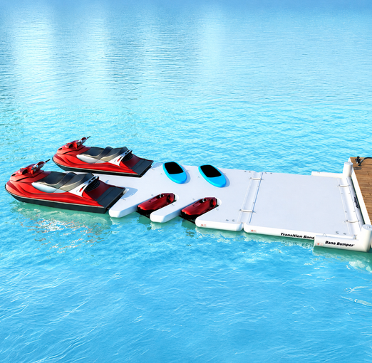 AquaBanas Cruise Inflatable Island Yacht Package