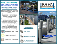 Load image into Gallery viewer, Dock Sentry Piling Cover - Taupe