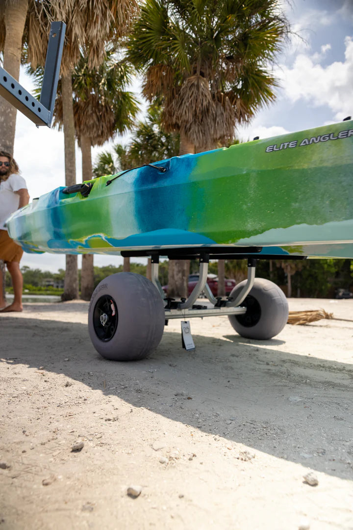 Vanhunks Sea Dog Heavy Duty Bar Cart Kayak Dolly – 12′ Inflatable Wheels