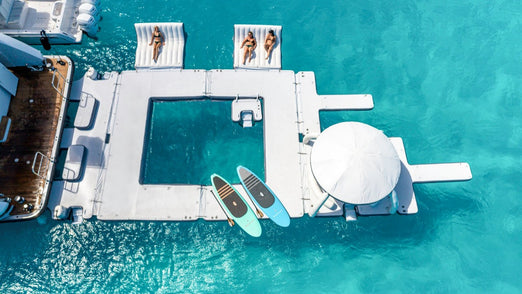 Aquabanas First Mate Inflatable Island Yacht Package