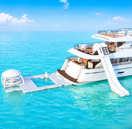 Aquabanas First Mate Inflatable Island Yacht Package