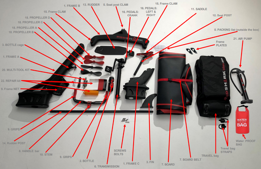 Redshark Water Bike Kit