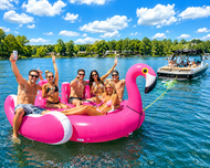 AquaBanas Flamingo Towable Tube Boat for Commercial Operators