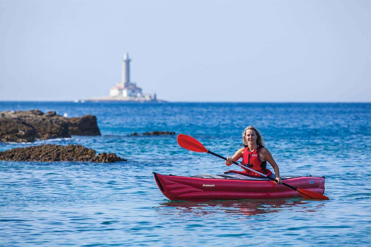 Gumotex FRAMURA 13′5″ Inflatable Kayak