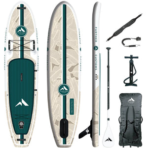 Further Customs 11'0 Avalon Emerald iSUP 11' x 32" x 6" complete package