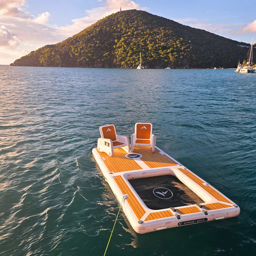 Further Customs Dippin' Dock Inflatable Swim Platform