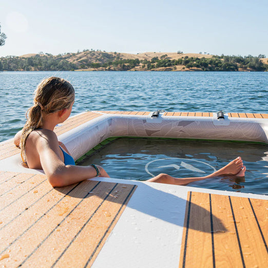 Further Customs Dippin' Dock Inflatable Swim Platform