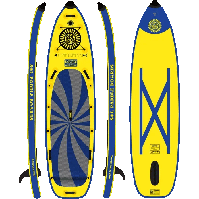 SOLsumo GalaXy 11’4” SOL Paddle Boards Inflatable SUP