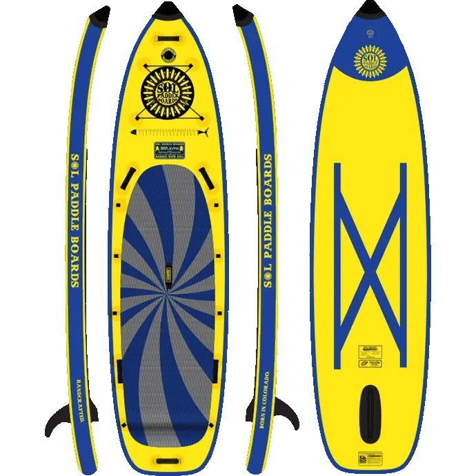 SOLsumo GalaXy 11’4” SOL Paddle Boards Inflatable SUP