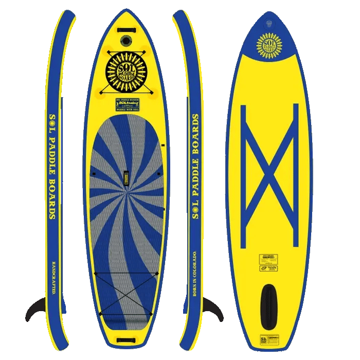 SOL Paddle Boards SOLtrain Galaxy 10’6” Inflatable SUP